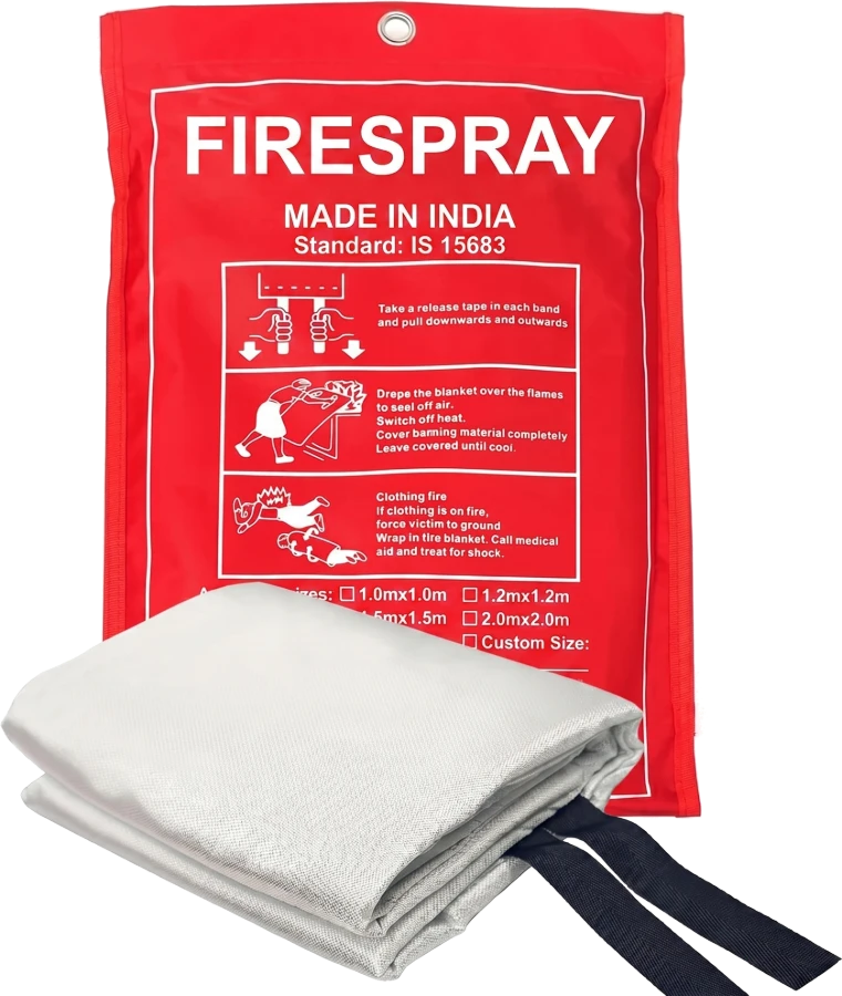 FireSpray fire blanket pouch