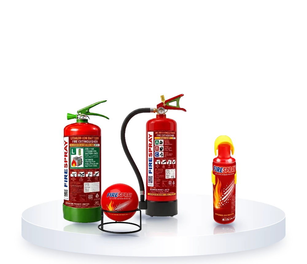 Portablle Portable Fire Extinguisher – 1 to 9 kg | FireSpray