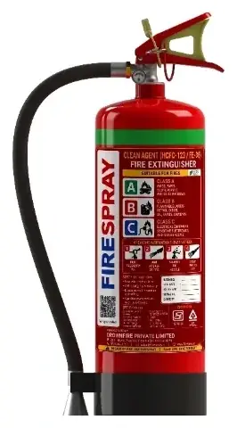 FireSpray Clean Agent Fire Extinguisher