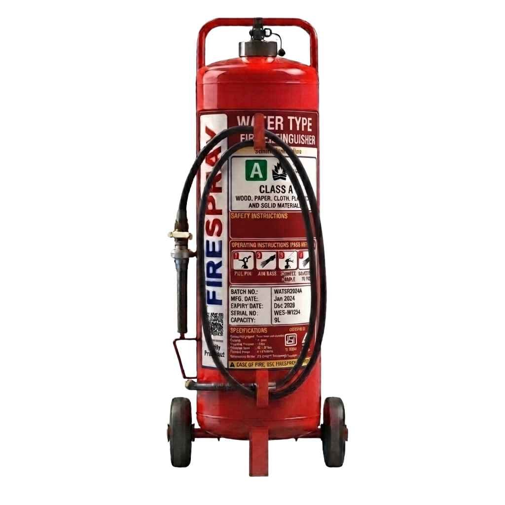 water type fire extinguisher