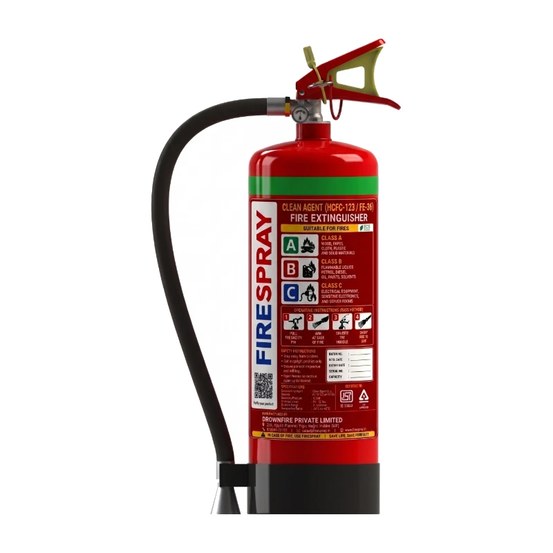 Clean Agent Fire Extinguisher